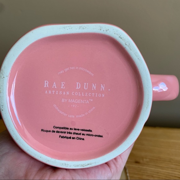Rae Dunn - I LOVE GRANDMA - Pink Mug - Picture 2 of 7